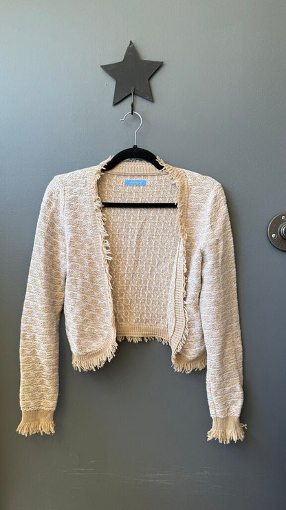 Woven Bolero Cardigan Sweater