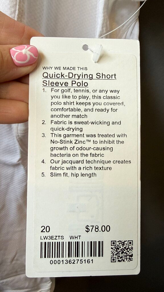 Short Sleeve Tennis Golf Polo
