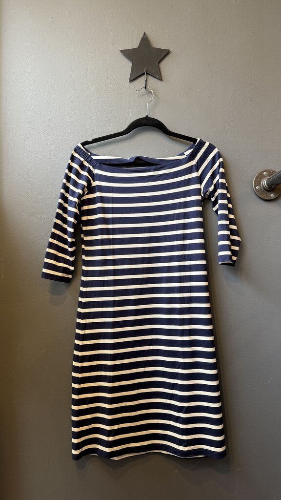 Catalina Cloth Off the Shoulder Stripe Dress