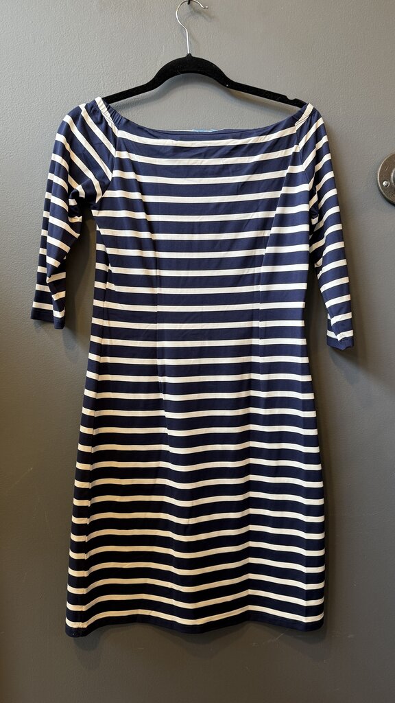 Catalina Cloth Off the Shoulder Stripe Dress