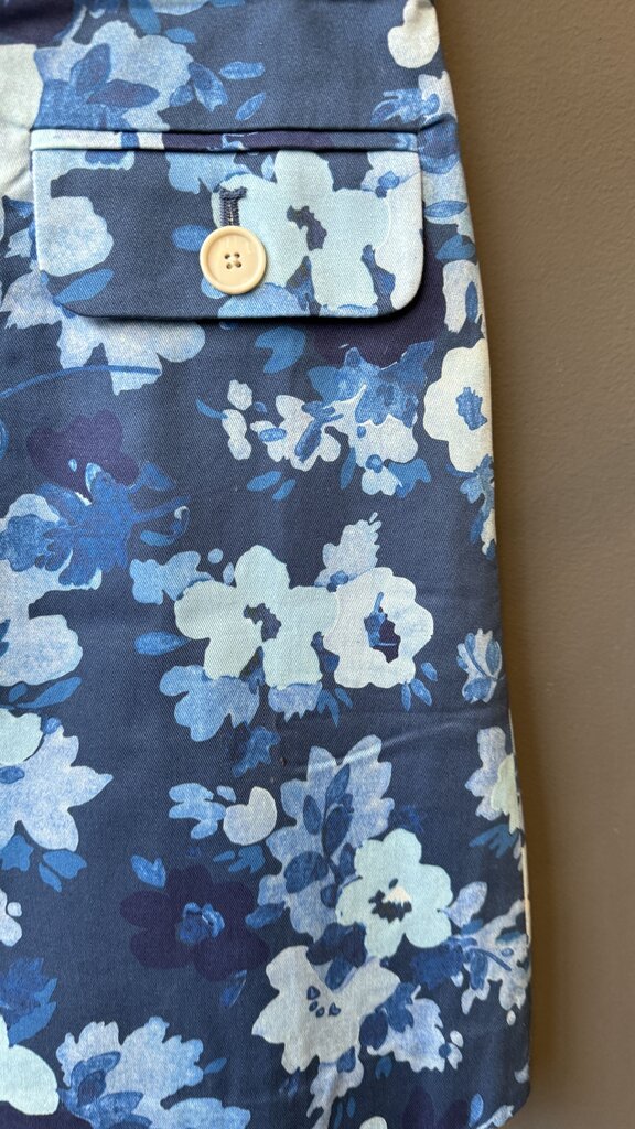 Floral Pocket Mini Skirt