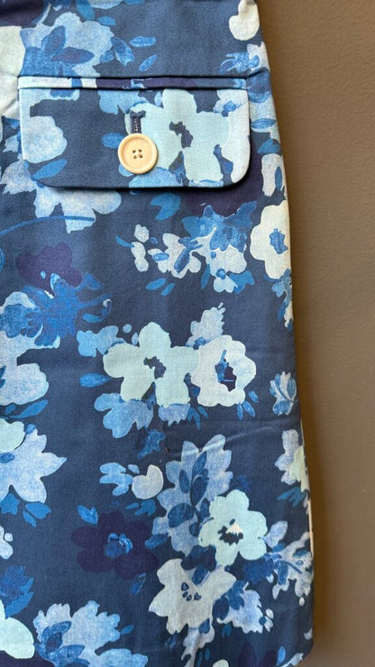 Floral Pocket Mini Skirt