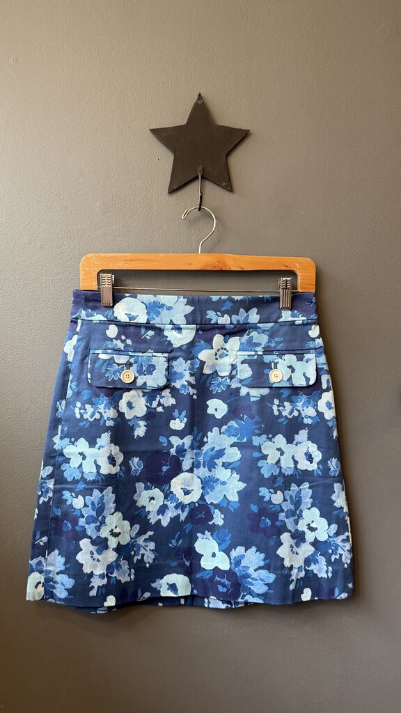 Floral Pocket Mini Skirt