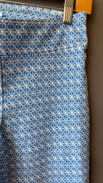 Kaleidoscope Print Slim Pants