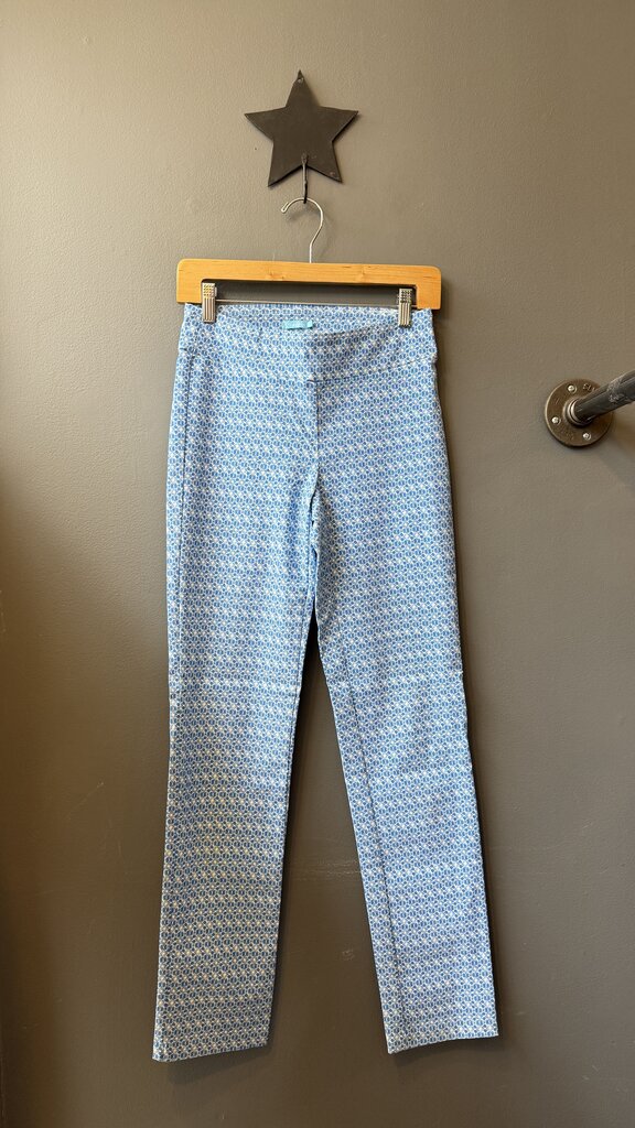 Kaleidoscope Print Slim Pants
