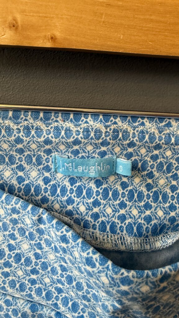 Kaleidoscope Print Slim Pants