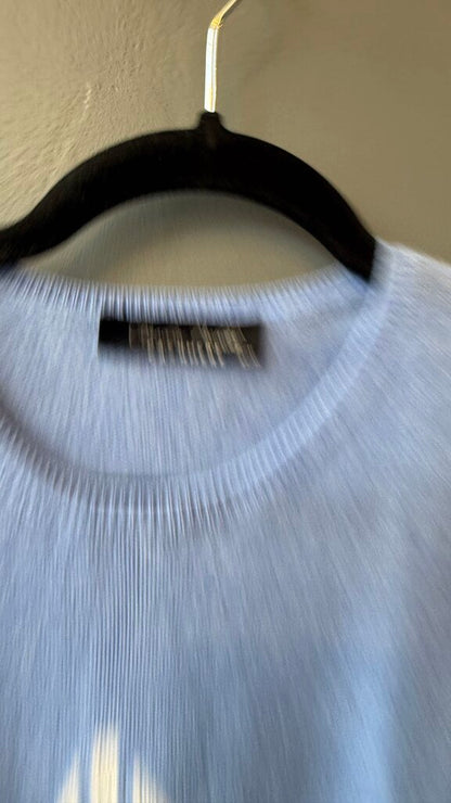Sailboat Motif Cashmere Sweater