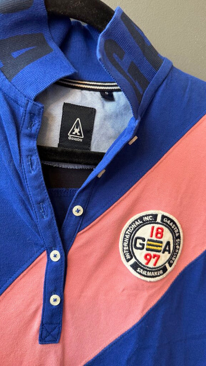 Stripe Patch Icon Polo Shirt
