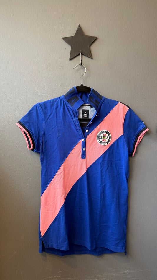 Stripe Patch Icon Polo Shirt