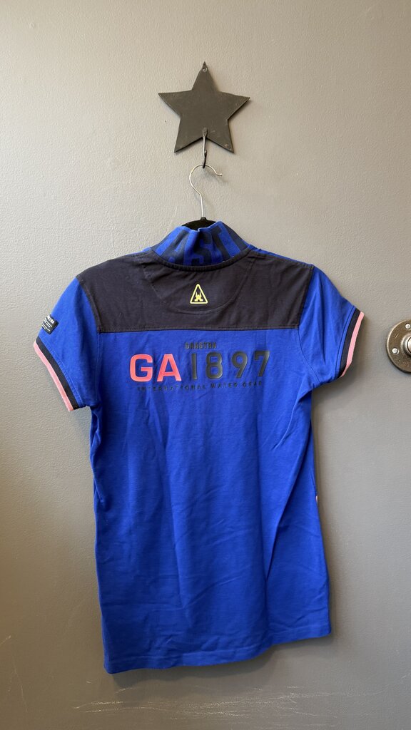 Stripe Patch Icon Polo Shirt