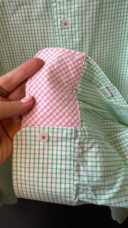 Wyeth Windowpane Button Up Shirt
