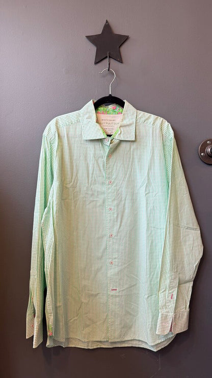 Wyeth Windowpane Button Up Shirt