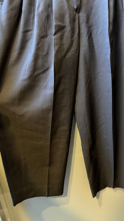 Barrel Leg Pleated Pants