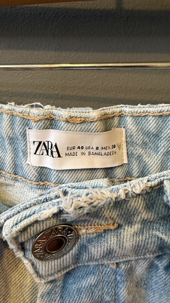 Straight Leg High Rise Jeans