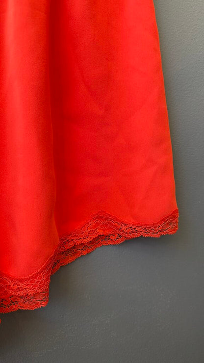 Lace Hem Pull On Shorts