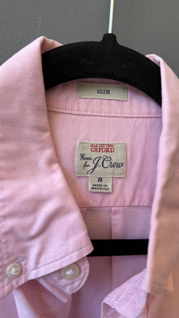All Cotton Oxford Button Down Shirt