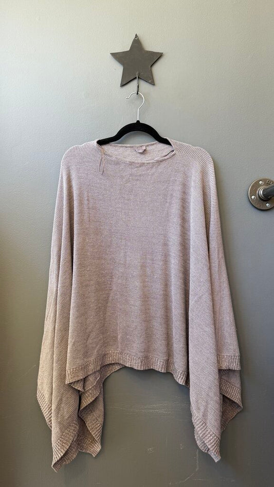 Knit Large Poncho