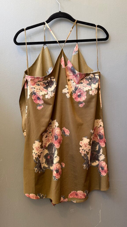 Floral Racerback Tunic Top