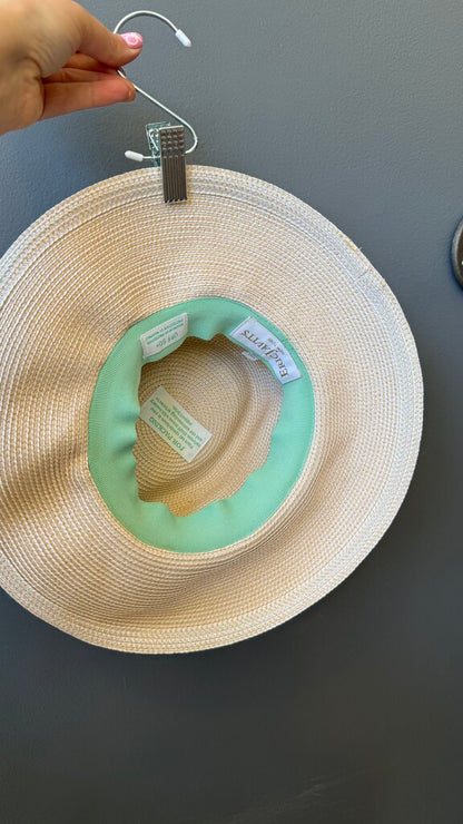 Packable Grosgrain Band Wide Brim Hat