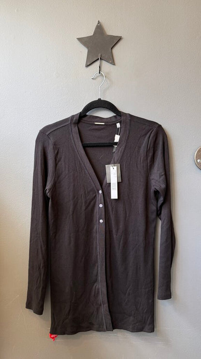 Rib Knit Longline Cardigan