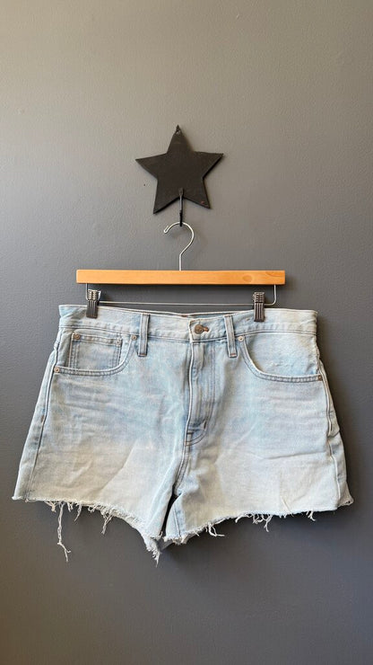 Denim Relaxed Cutoff Shorts