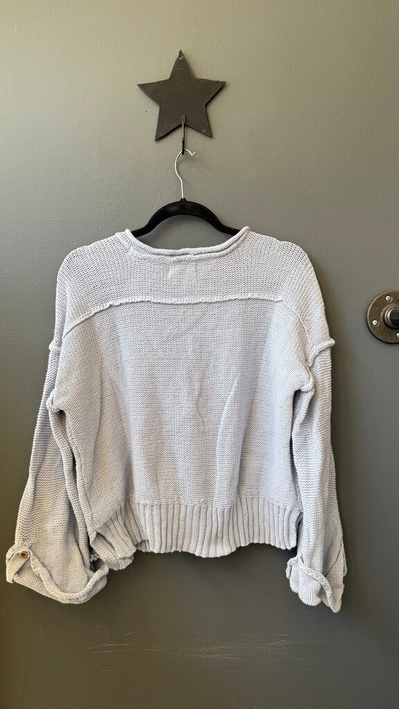 Wooden Button Sweater