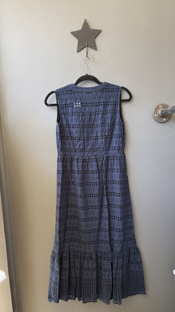 Eyelet Midi Dress