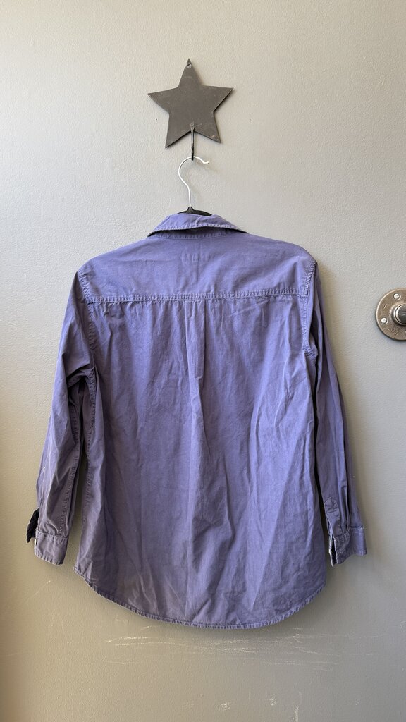 Oversized Cotton Button Up Shirt