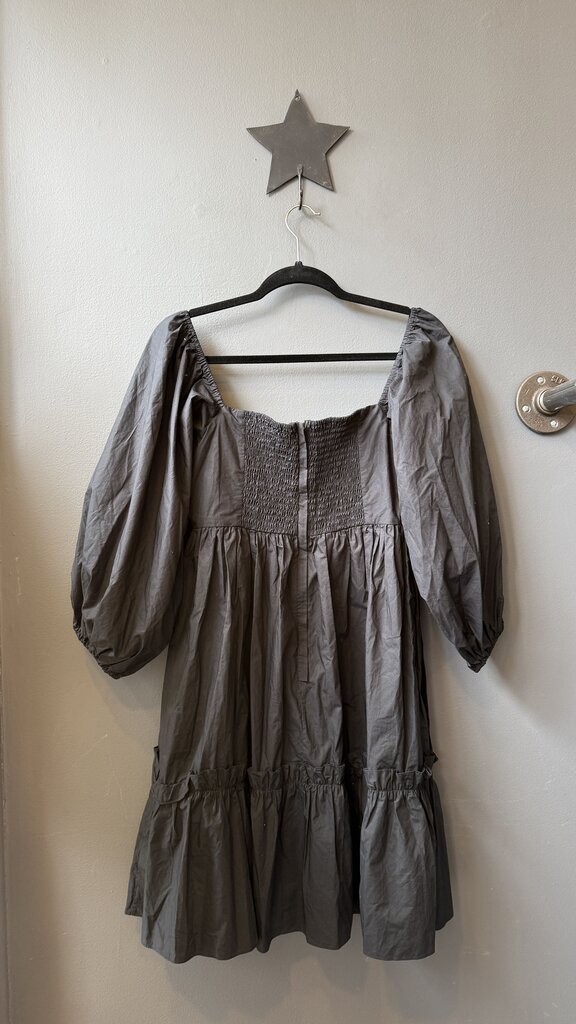 Smocked Tiered Mini Dress