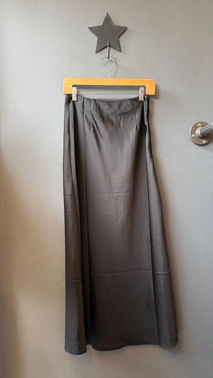 Satin Aline Maxi Skirt