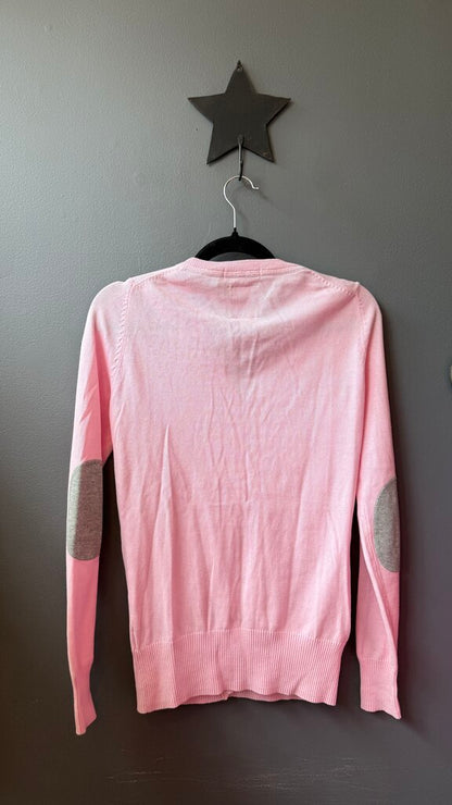 Cotton Vneck Cardigan Sweater