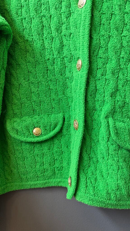 Cableknit Lady Cardigan Sweater
