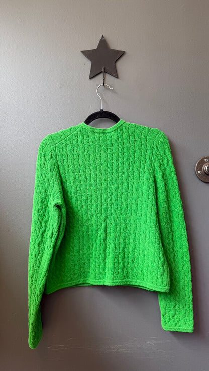 Cableknit Lady Cardigan Sweater