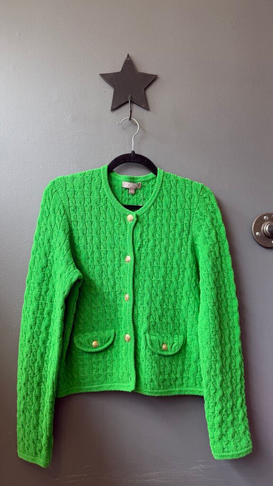 Cableknit Lady Cardigan Sweater