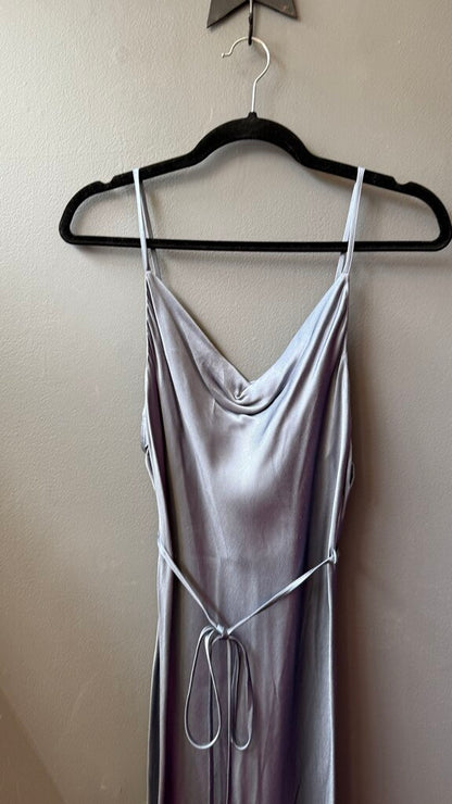 Satin Slip Maxi Gown Dress