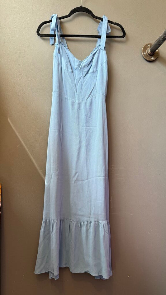 Bow Strap Midi Dress