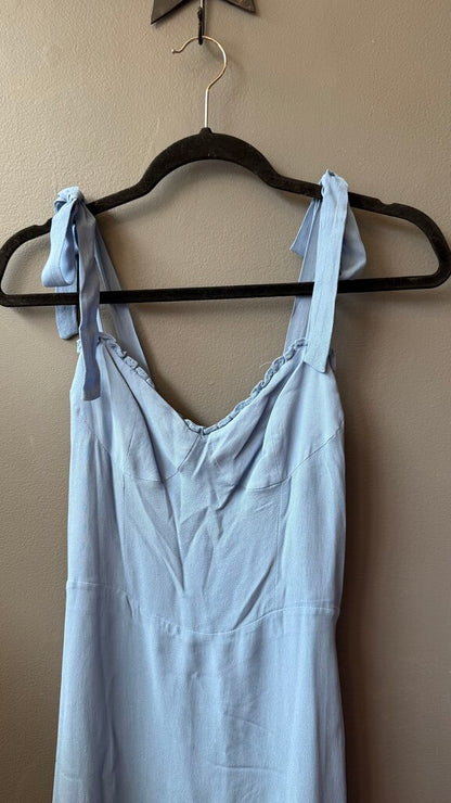 Bow Strap Midi Dress