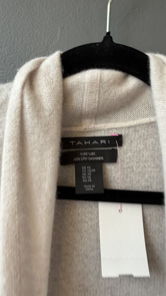 Duster Cashmere Open Cardigan