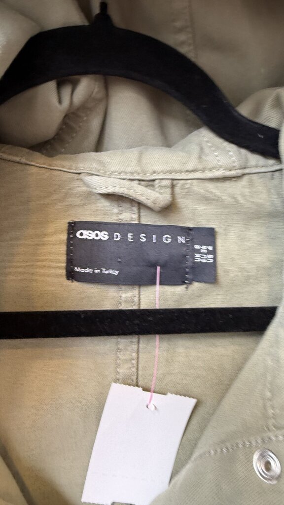 Hooded Canvas Anorak Jacket