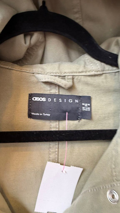 Hooded Canvas Anorak Jacket