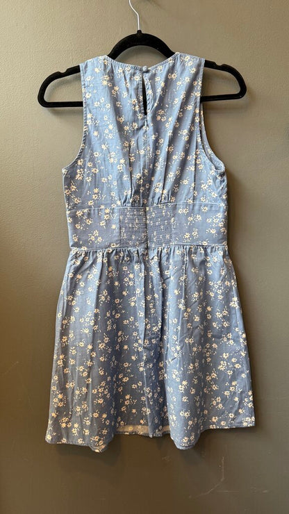 Floral Cotton Mini Dress