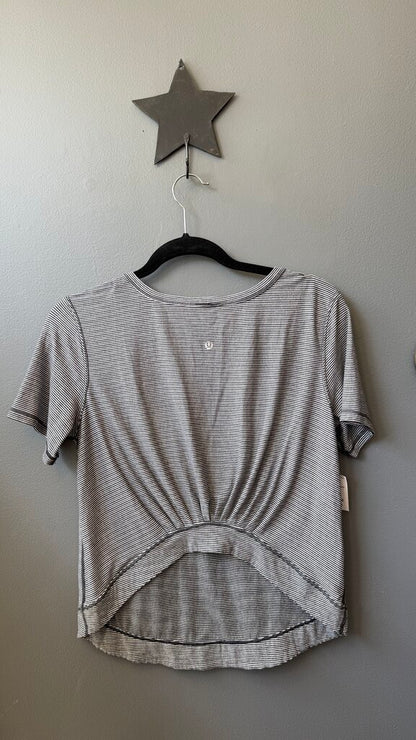 Stripe Elastic Back TShirt