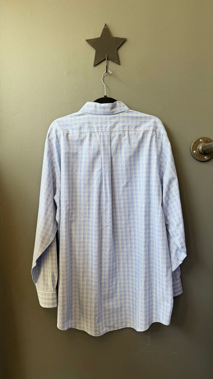 Madison Windowpane Button Down Shirt