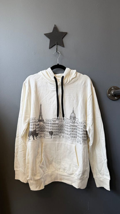 Paris Montage Hoodie Sweatshirt