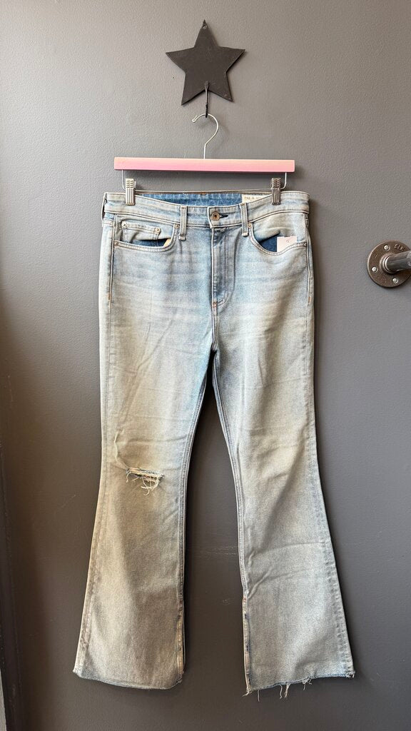 Nina High Rise Flare Jeans