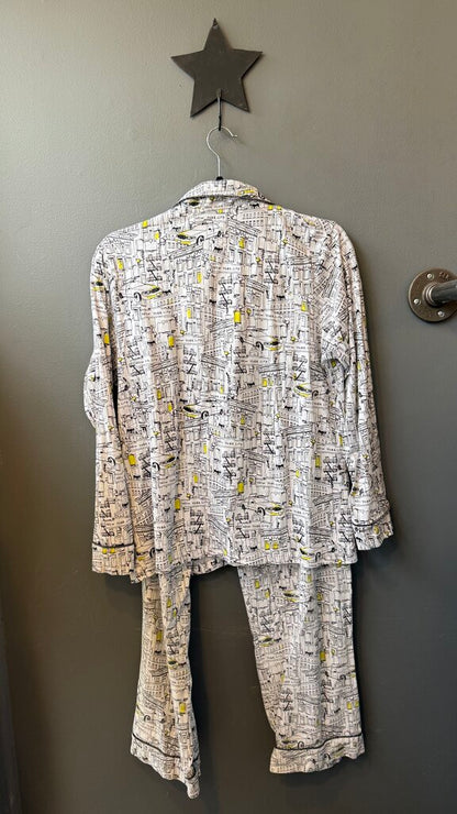Set New York City Pajama Top + Pants