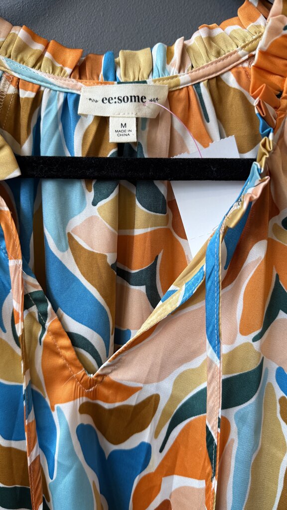 Satin Printed Blouse