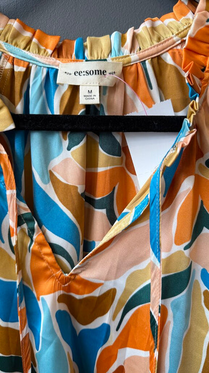 Satin Printed Blouse