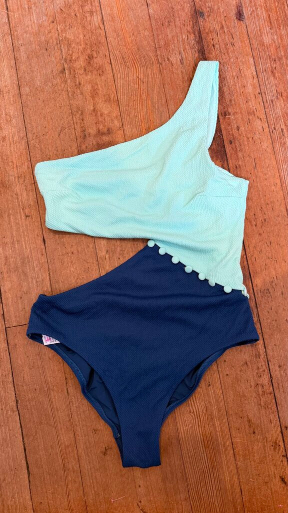 One Shoulder One Piece Swimsuit