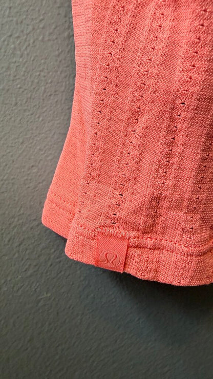 Perforated Stripe Tank Top